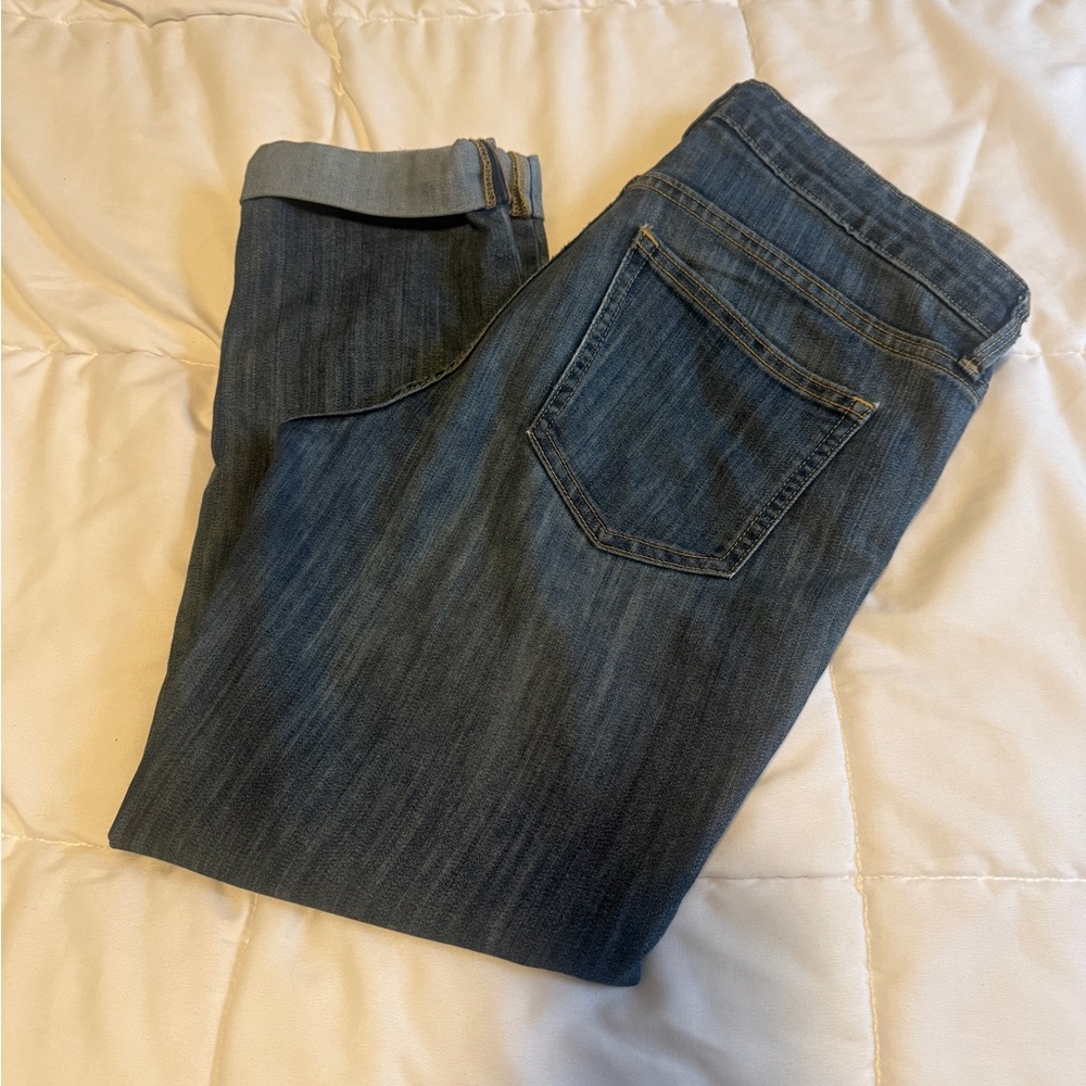 GAP Girlfriend Fit Blue Jeans